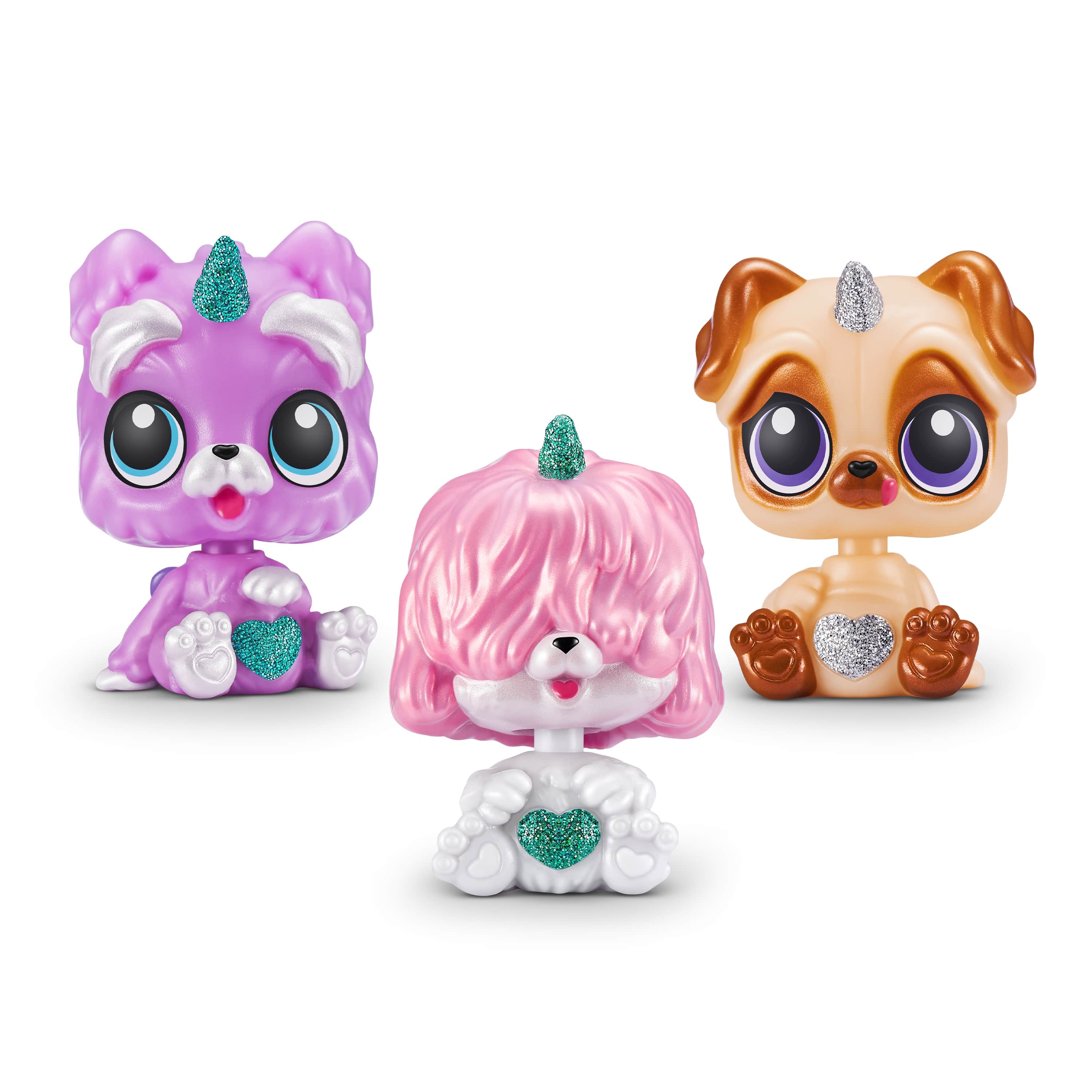 Figurine RAINBOCORNS avec accessoires Pocket Puppycorn, 1 série 10 accessoires, 9284
