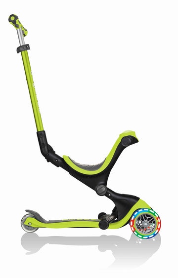 GLOBBER scooter Go Up Deluxe Lights, lime green, 646-106