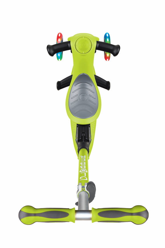 GLOBBER scooter Go Up Deluxe Lights, lime green, 646-106