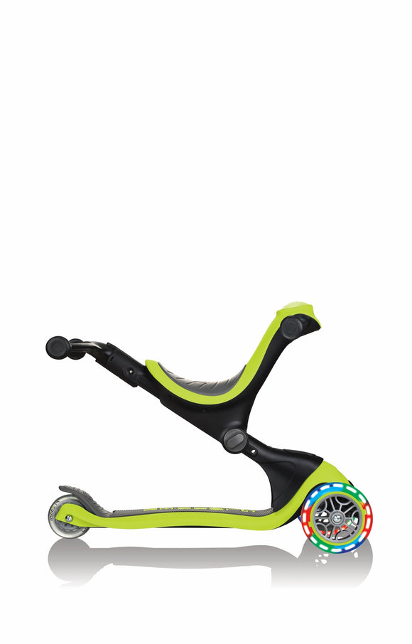 GLOBBER scooter Go Up Deluxe Lights, lime green, 646-106