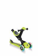 GLOBBER scooter Go Up Deluxe Lights, lime green, 646-106-8