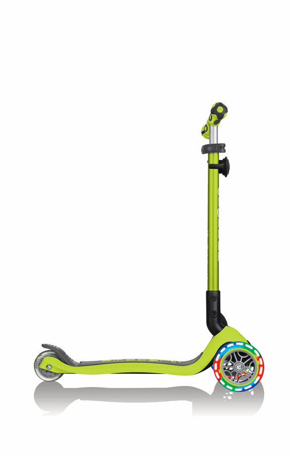 GLOBBER scooter Go Up Deluxe Lights, lime green, 646-106