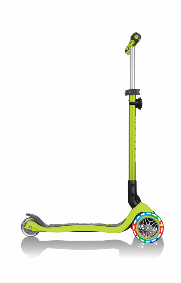 GLOBBER scooter Go Up Deluxe Lights, lime green, 646-106