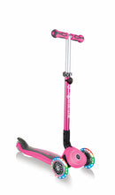 GLOBBER scooter Go Up Deluxe Lights, deep pink, 646-110-3