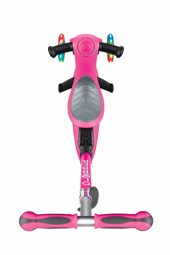GLOBBER scooter Go Up Deluxe Lights, deep pink, 646-110