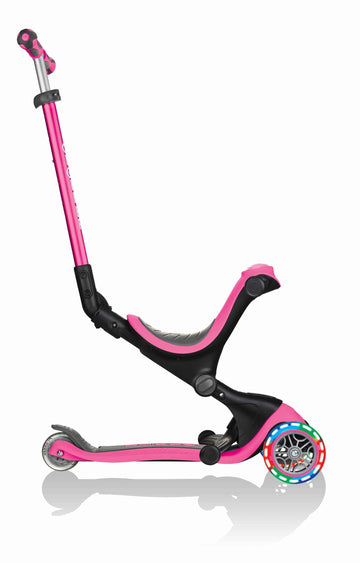 GLOBBER scooter Go Up Deluxe Lights, deep pink, 646-110