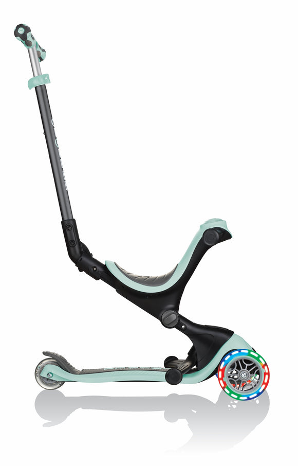 GLOBBER scooter Go Up Deluxe Lights, mint, 646-206