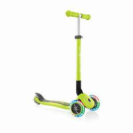 GLOBBER paspirtukas Primo Foldable Lights, light lime green, 432-106