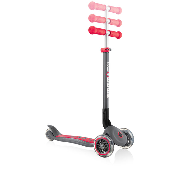 GLOBBER scooter Primo Foldable, grey-red, 430-120-2