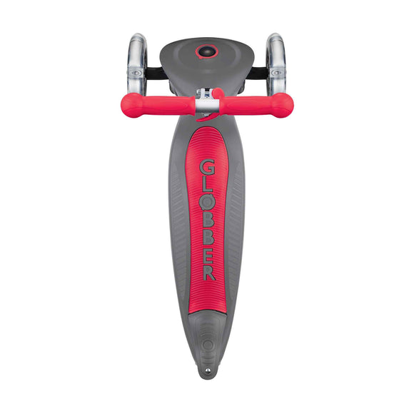 GLOBBER scooter Primo Foldable, grey-red, 430-120-2