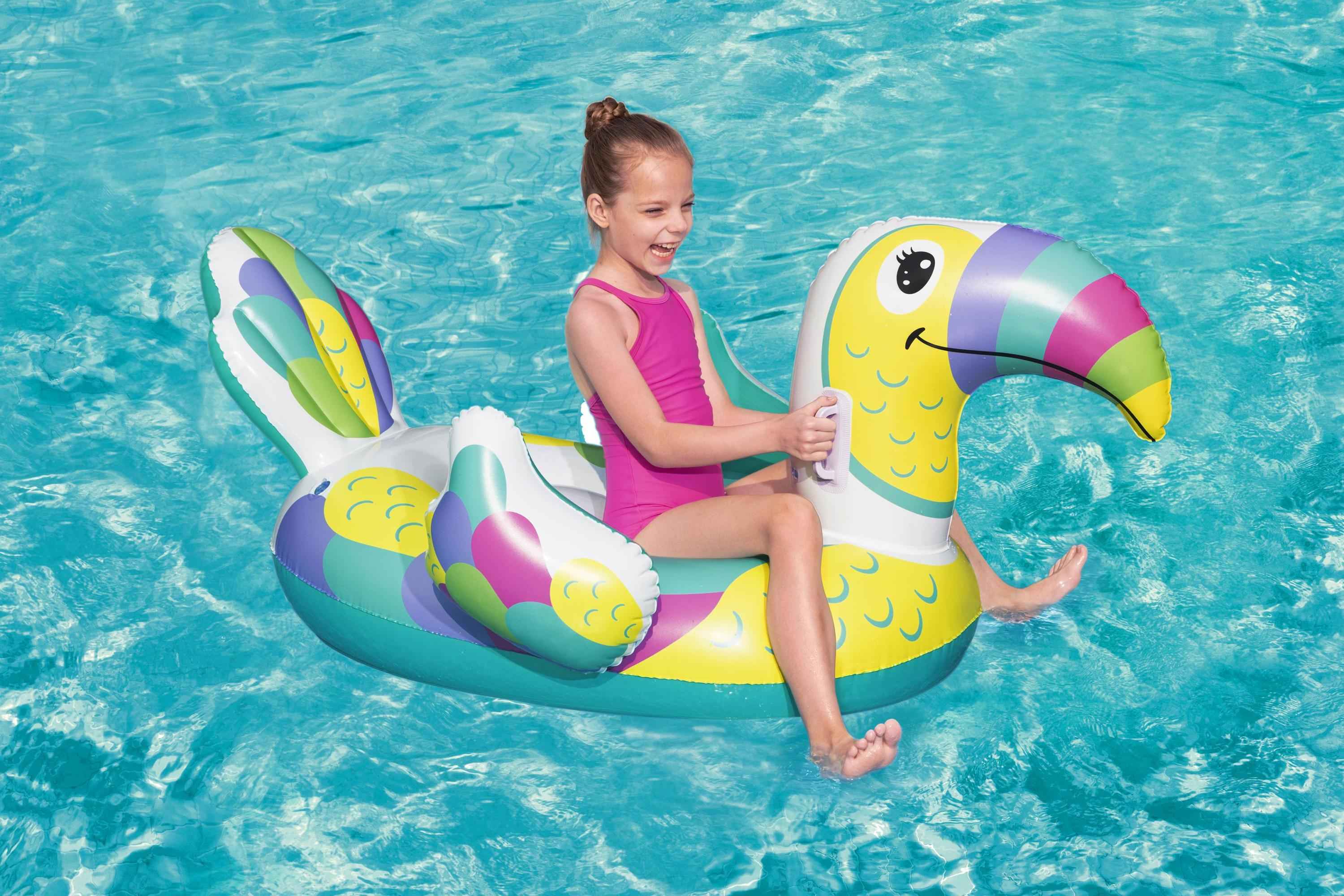 BESTWAY Toucan Pool Day Ride-on, 1,73 m x 91 cm, 41437