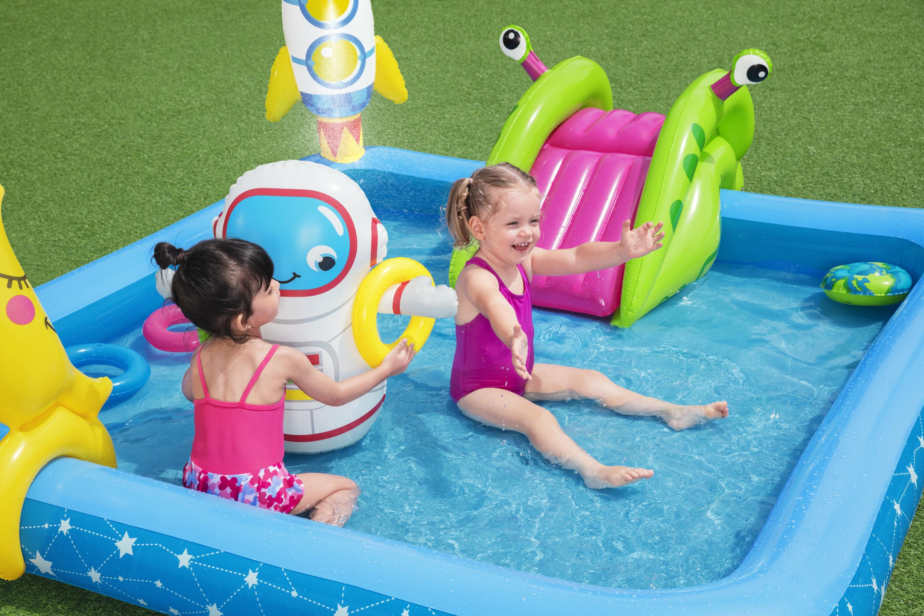 Aire de jeux gonflable 228x206x84cm b53126 02976