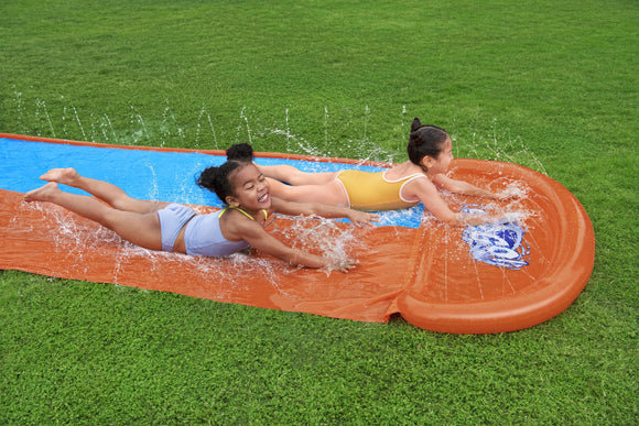 ﻿Slide Water Slide Double Slide 4.88m Bestway 52328