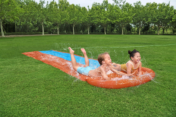 ﻿Slide Water Slide Double Slide 4.88m Bestway 52328