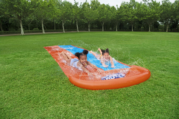 ﻿Slide Water Slide Double Slide 4.88m Bestway 52328