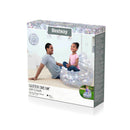 Inflatable Glitter Armchair 72 x 72 x 64 cm Bestway 75105-11