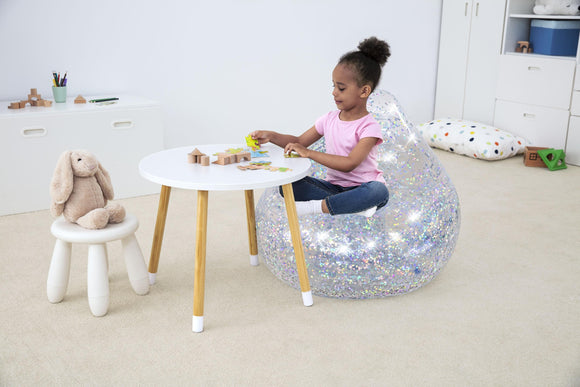 Inflatable Glitter Armchair 72 x 72 x 64 cm Bestway 75105