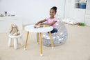 Inflatable Glitter Armchair 72 x 72 x 64 cm Bestway 75105-15