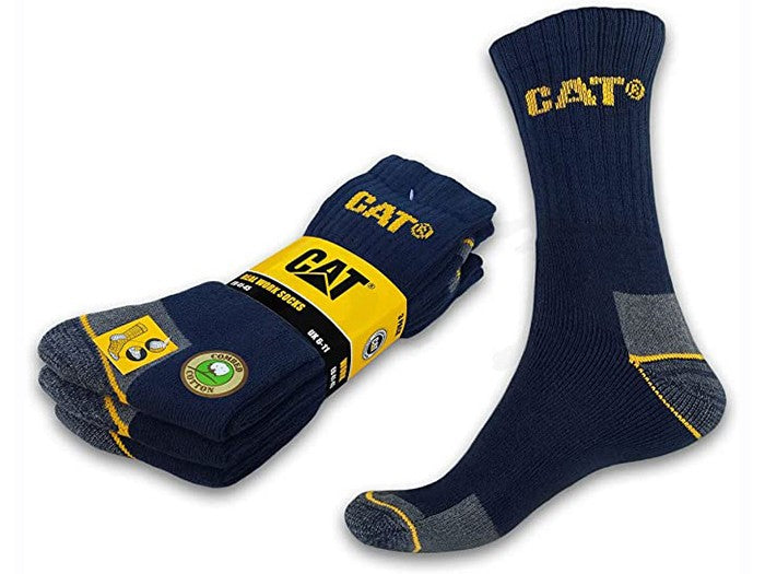 Real work socks bleu lot de 3 paires