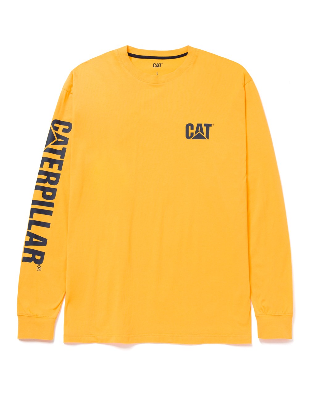 Trademark banner ml caterpillar jaune
