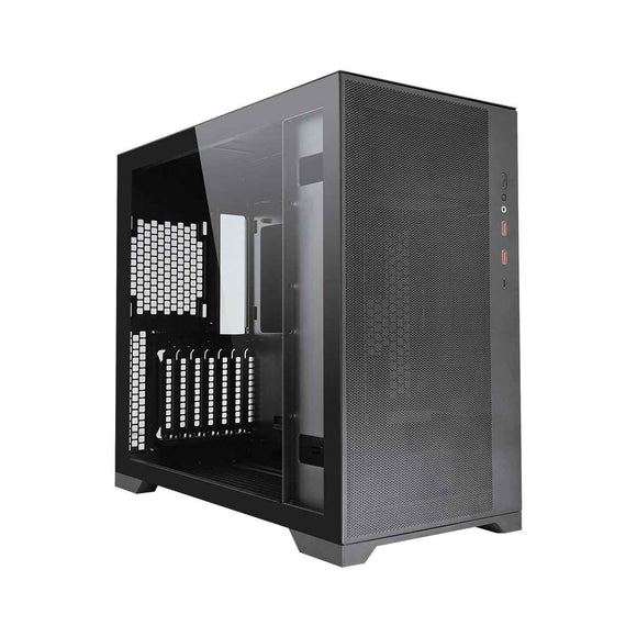CARCASA FORTRON Middle Tower, E-ATX/ATX, "CMT580", fara sursa, USB 3.0 x 2, USB Type-C x 1, 120mm x 4 fan, HD-audio, negru, "POC0000163" (timbru verde 0.32 lei)