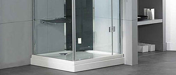 Receveur de douche acrylique carré RIHO DAVOS 251 90x90x4,5 cm