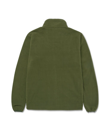 Microfleece full zip chive