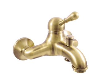 Mitigeur baignoire mural LABE laiton bronze