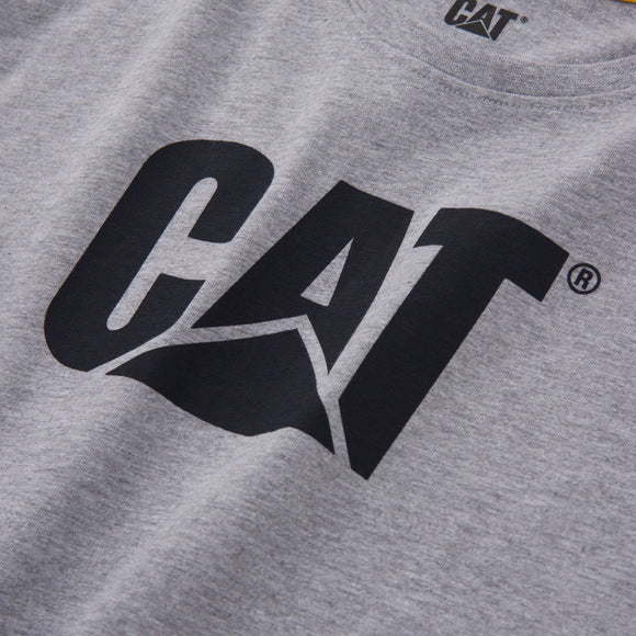 Women's tm logo tee gris