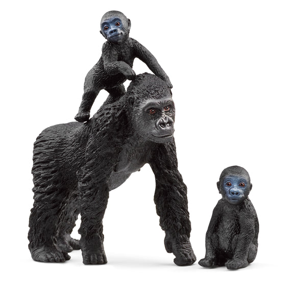 Famille de gorilles SCHLEICH WILD LIFE