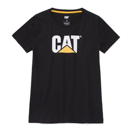 Women's tm logo tee black