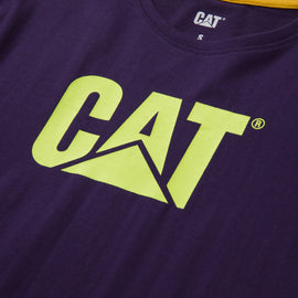 Women's tm logo tee purple velvet