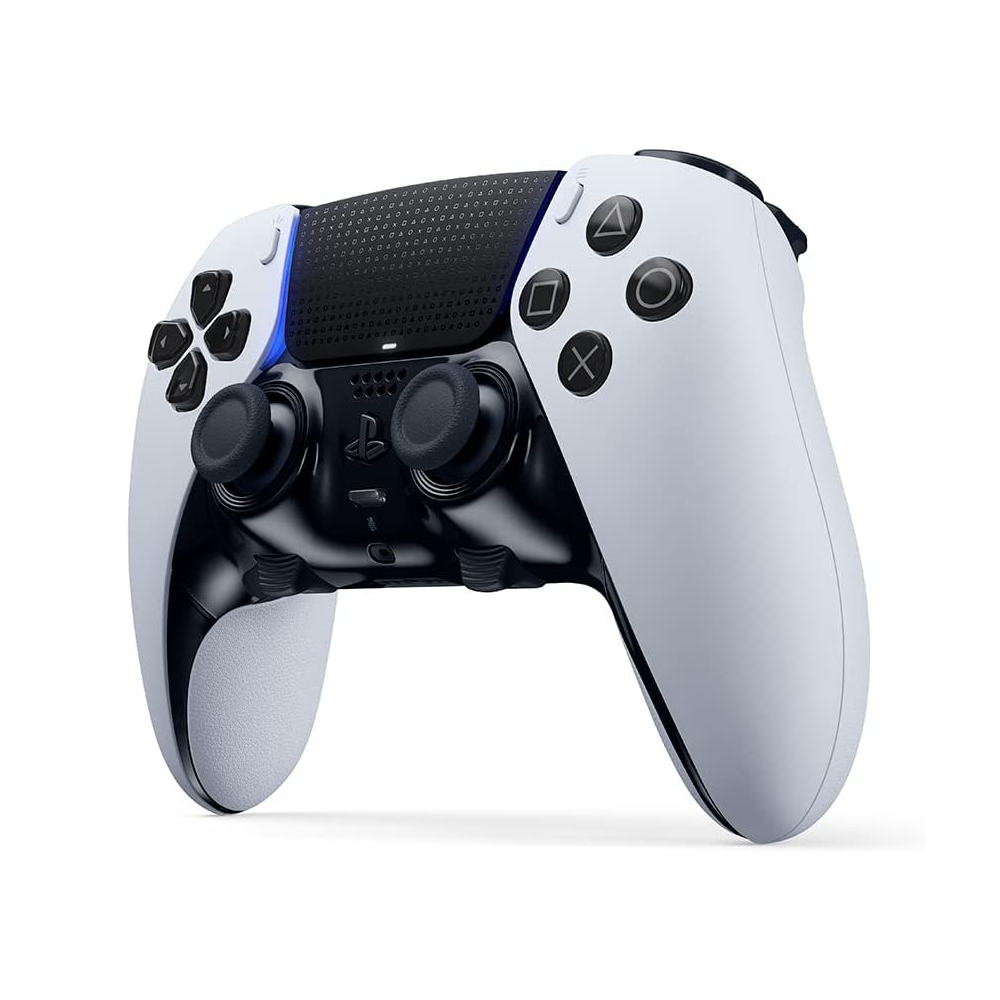 Manette de jeu Sony Dualsense Edge pour PlayStation 5, noire et blanche