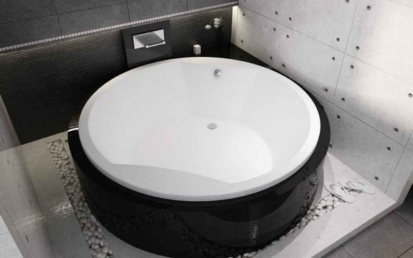 Grande baignoire ronde duo RIHO COLORADO 180x180 cm