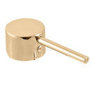 Mitigeur lavabo mural encastrable SEINA en laiton doré 8 cm