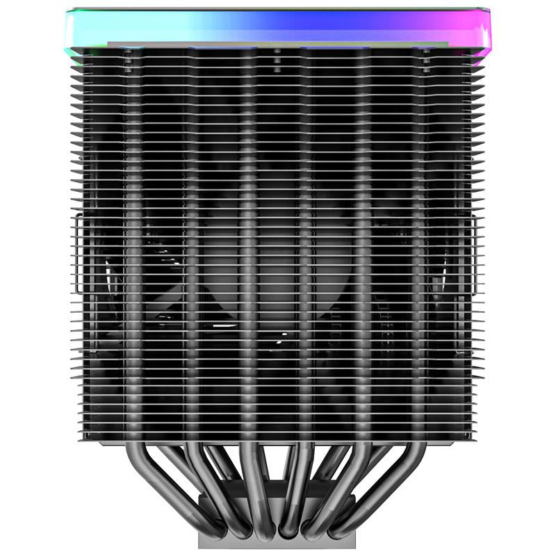 Boîtier d'ordinateur montech metal dt24 premium refroidisseur d'air pour processeur 12 cm noir