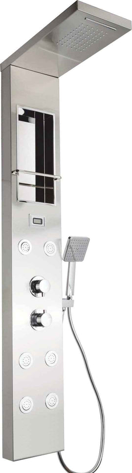 Colonna doccia idromassaggio pannello multifunzione