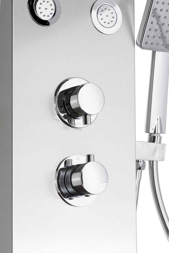 Colonna doccia idromassaggio pannello multifunzione