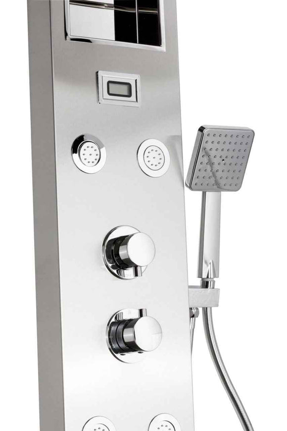 Colonna doccia idromassaggio pannello multifunzione