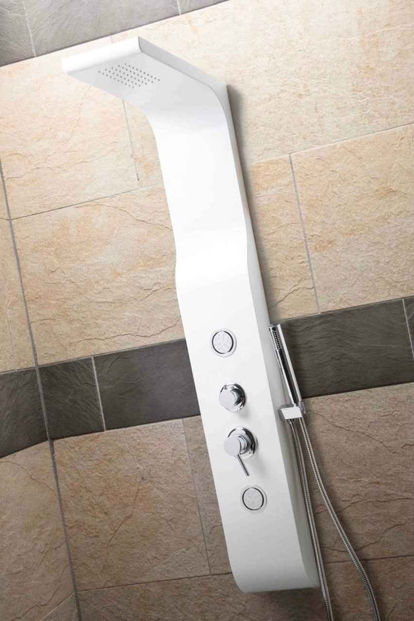 Colonna doccia idromassaggio pannello multifunzione