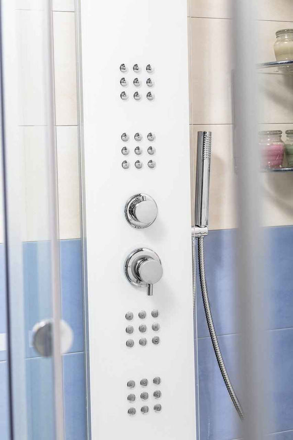 Colonna doccia idromassaggio pannello multifunzione