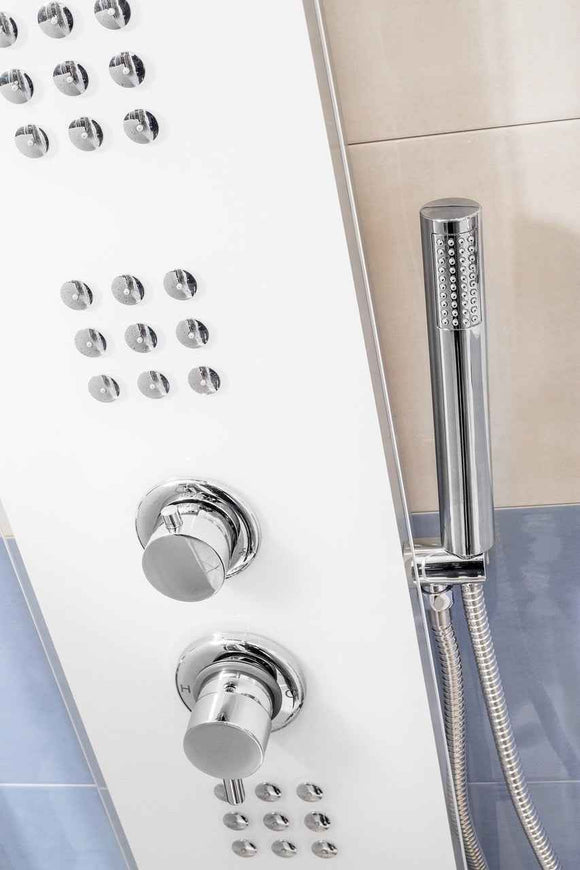 Colonna doccia idromassaggio pannello multifunzione