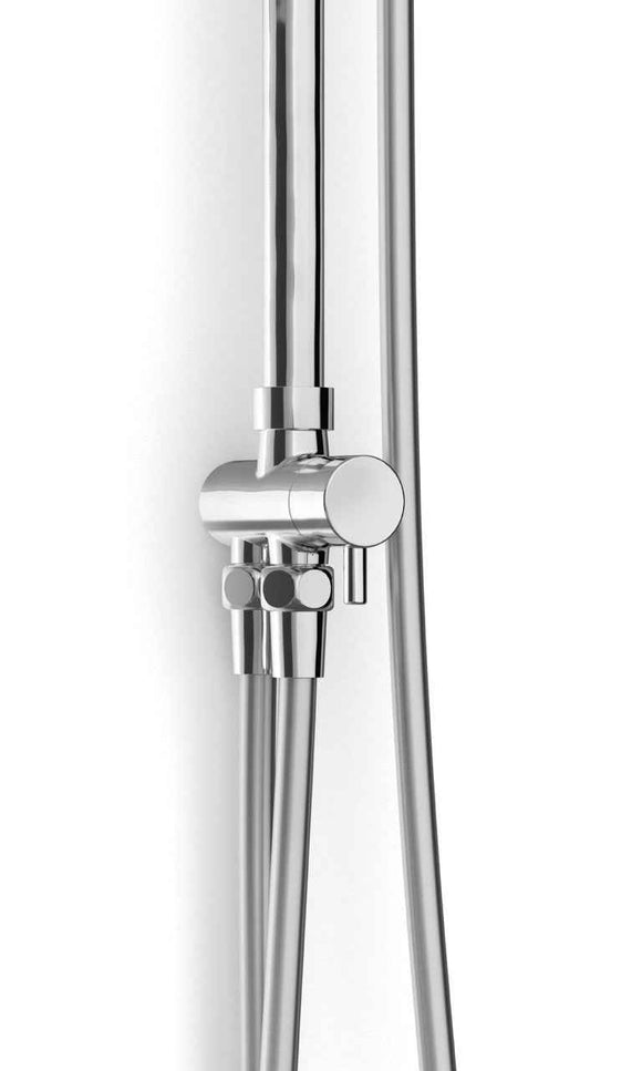 Colonna doccia idromassaggio, tonda completa