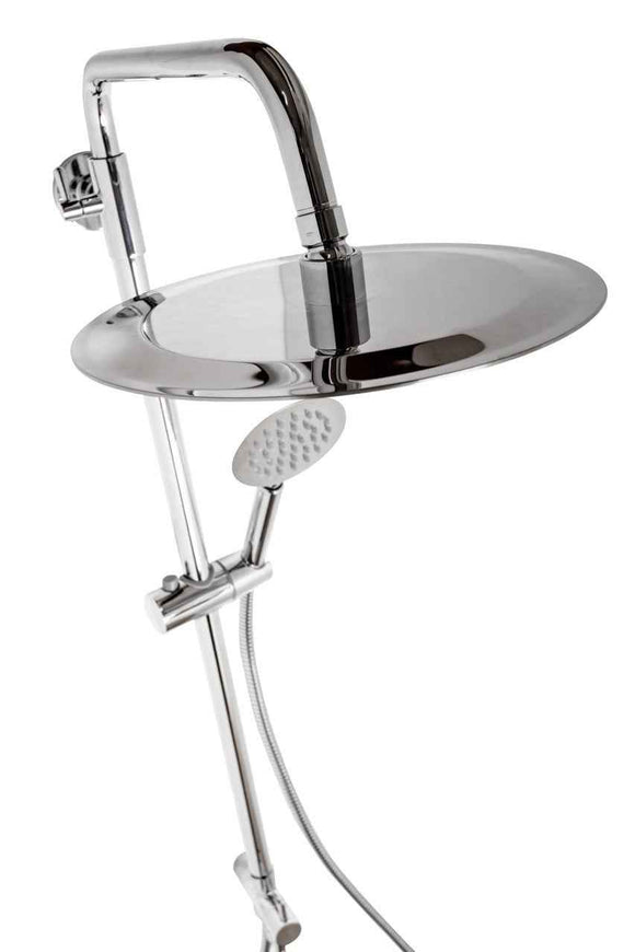 Colonna doccia idromassaggio, tonda completa