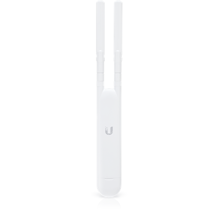 Ubiquiti UniFi Indoor/Outdoor AP, AC Mesh,2x2 MIMO,300 Mbps(2.4GHz),867 Mbps(5GHz),Passive PoE,24V,2 External Dual-Band Omni Antennas,Wall/Pole/Fast-Mount Kit Included,250+ Concurrent Clients,EU
