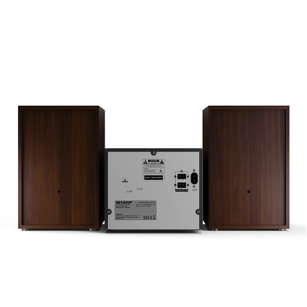 Sharp XL-B512(BR) Hi-Fi Micro System,