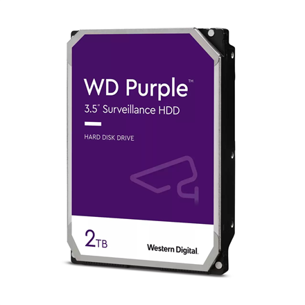 HDD AV WD Purple (3.5'', 2TB, 256MB, 5400 RPM, SATA 6 Gb/s)