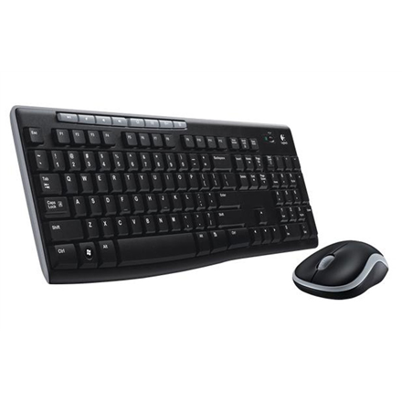 LOGITECH MK270 Wireless Combo - BLACK - US INT'L - EER