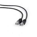 Patch cord kat.5e osłonka zalewana 1M czarny-1