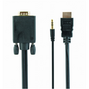 Gembird HDMI Male - VGA Male + 3.5mm 1.8m Full HD-3